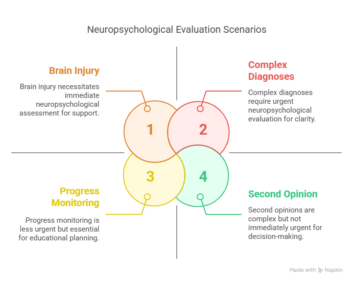 When Does Your Student Need a Neuropsychological Evaluation vs. a School Evaluation? 1 Neuropsychological Evaluation Needed