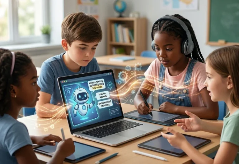 Learning Disabilities and Assistive Technology Blog 10 AI impact on dyslexia students