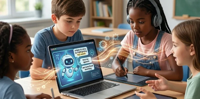 AI impact on dyslexia students